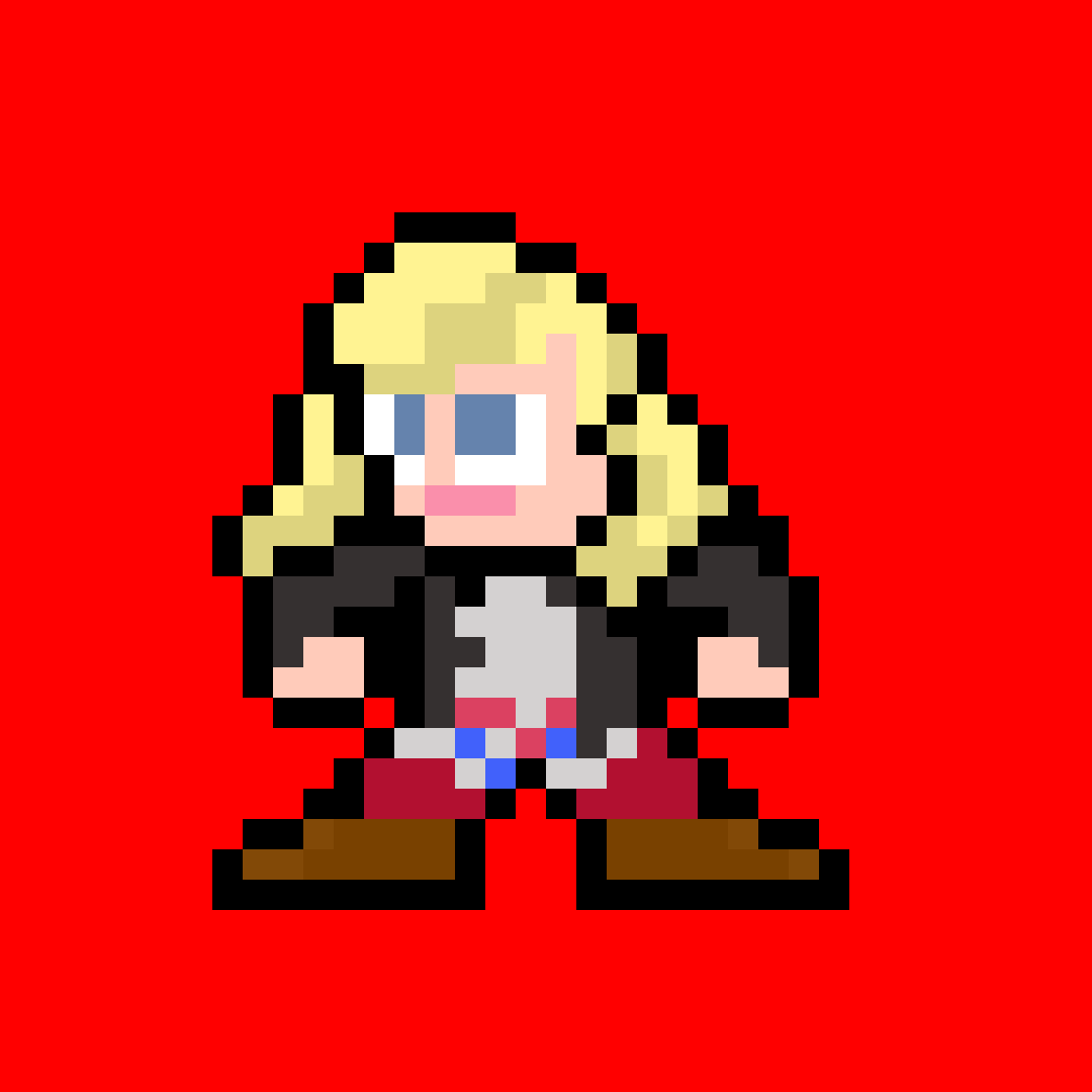Diseño Pixelart Ann Takamaki