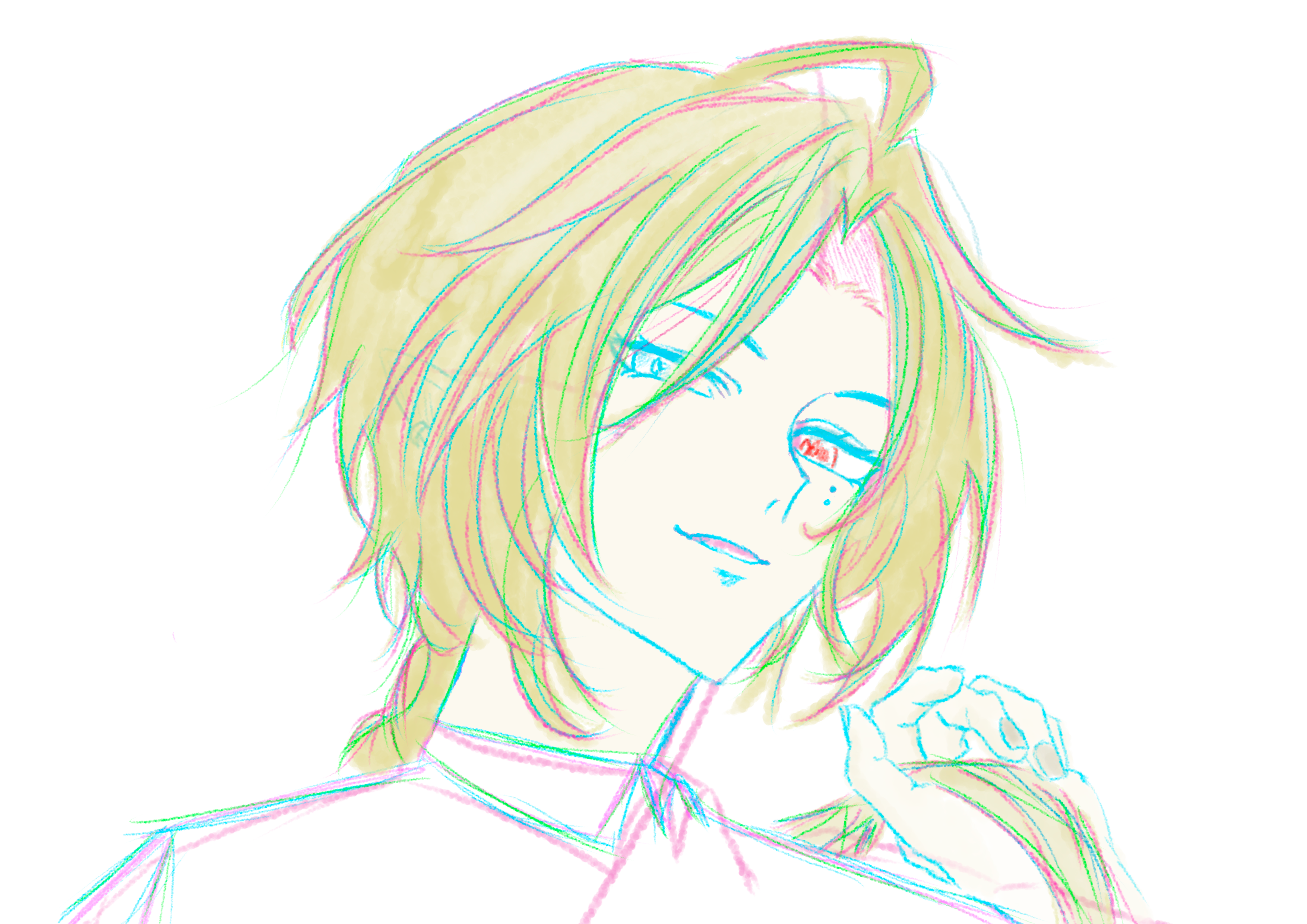 Dibujo personaje Hugo Vlad